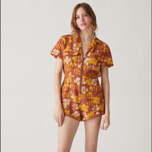 Urban outfitters retro romper